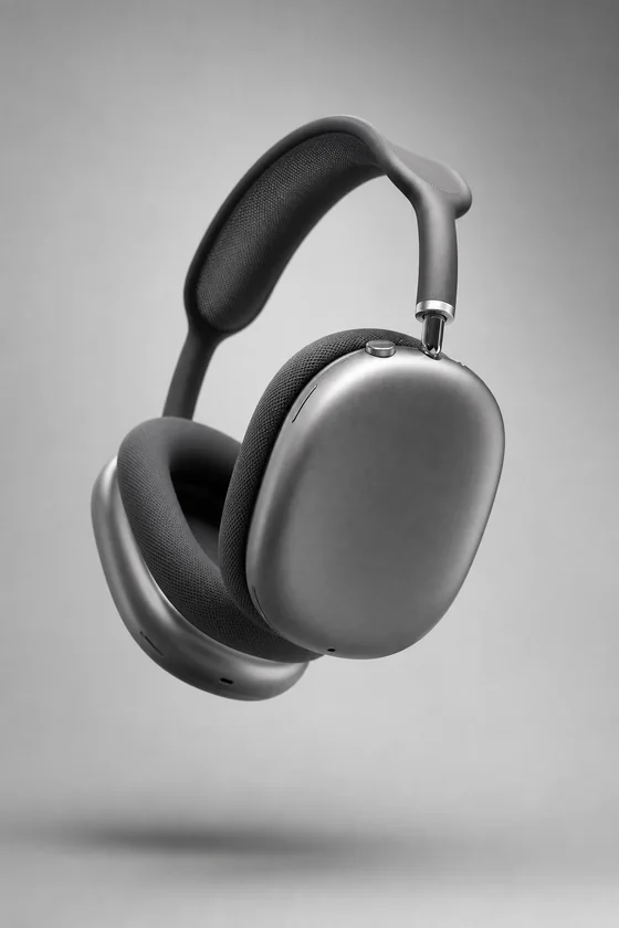 Brand creative, headphones product photo