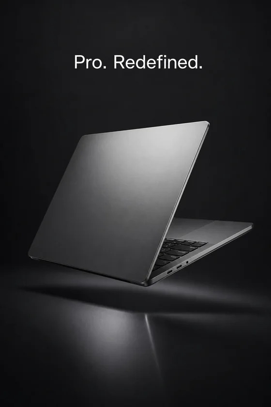 Brand creative, laptop product reel